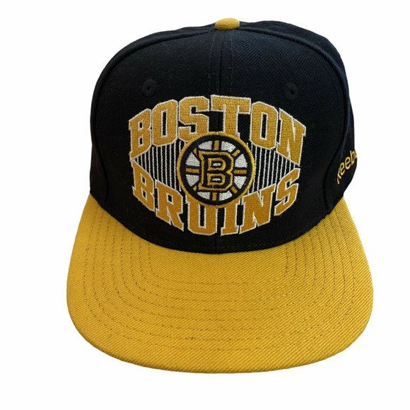 Reebok Boston Bruins Hat Cap Snapback 